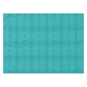 Turquoise waterpatroon tafelkleed (Voorkant (Horizontaal))