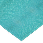 Turquoise waterpatroon tafelkleed (Gekanteld)