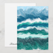 Turquoise Waters (Voorkant / Achterkant)