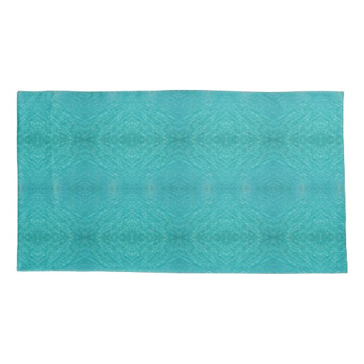 Turquoise waters L-size pattern Kussensloop (Achterkant)