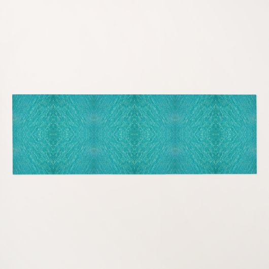Turquoise waters pattern yogamat (Achterkant (horizontaal))