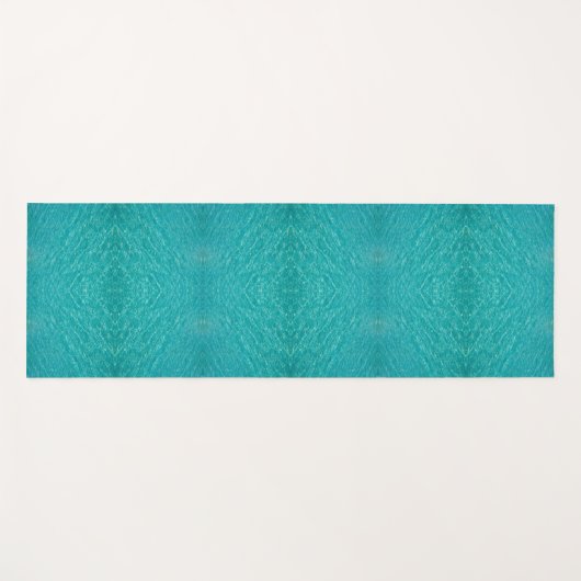 Turquoise waters pattern yogamat (Voorkant (horizontaal))