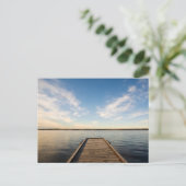 Turquoise Watervallandschap Briefkaart (Staand voorkant)