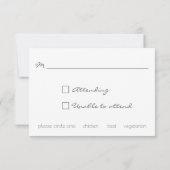 Turquoise Waterverf Bali Boho RSVP (Achterkant)