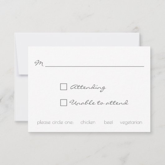 Turquoise Waterverf Bali Boho RSVP (Achterkant)