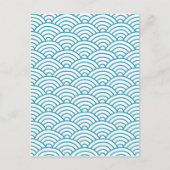 Turquoise Waves Briefkaart (Voorkant)