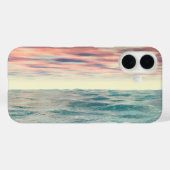 Turquoise Waves Case-Mate iPhone Case (Achterkant (horizontaal))