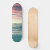 Turquoise Waves Persoonlijk Skateboard (Voorkant)