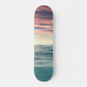 Turquoise Waves Persoonlijk Skateboard (Voorkant)