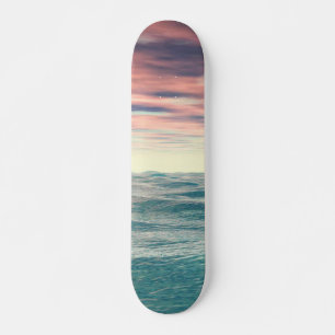 Turquoise Waves Persoonlijk Skateboard