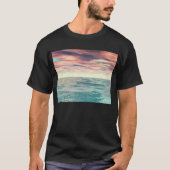 Turquoise Waves T-shirt (Voorkant)
