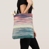 Turquoise Waves Tote Bag (Dichtbij)
