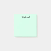 Turquoise Week-end Post-it® Notes (Voorkant)