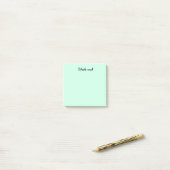 Turquoise Week-end Post-it® Notes (Op bureau)