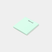 Turquoise Week-end Post-it® Notes (Schuin)