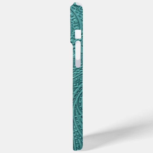 turquoise Western patroon met gereedschap Case-Mate iPhone Case (Achterkant / Links)