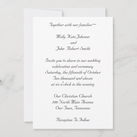 Turquoise Westerne Boots Wedding Invitation Kaart (Achterkant)