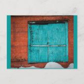 Turquoise Window in New Mexico winter. Briefkaart (Voorkant)