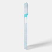 Turquoise Winter Mulberry Papier-Mâché Mooi Case-Mate iPhone Case (Achterkant / Rechts)