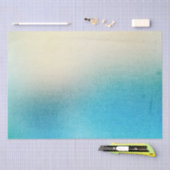 Turquoise Witte Aqua Blauwe Zeester Strand Huwelij Tissuepapier (Craft)