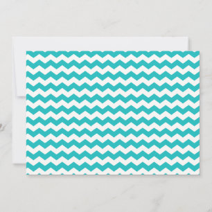 turquoise witte chevrons
