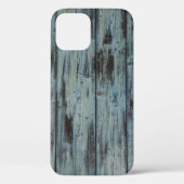 Turquoise Wood Design  Shabby Chic gift Case-Mate iPhone Case (Achterkant)