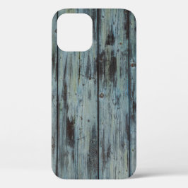 Turquoise Wood Design  Shabby Chic gift Case-Mate iPhone Case