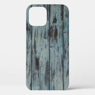 Turquoise Wood Design Shabby Chic gift Case-Mate iPhone Case