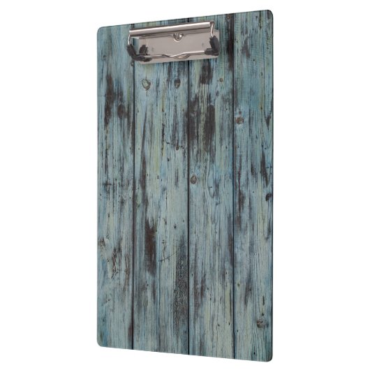 Turquoise Wood Design  Shabby Chic gift Klembord (Links)