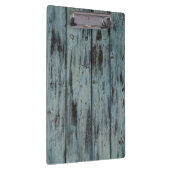 Turquoise Wood Design  Shabby Chic gift Klembord (Rechts)