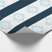Turquoise Wrapping Paper Cadeaupapier (Hoek)