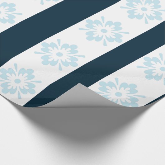 Turquoise Wrapping Paper Cadeaupapier (Hoek)
