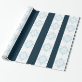 Turquoise Wrapping Paper Cadeaupapier (Uitgerold)