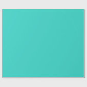 Turquoise Wrapping Paper Cadeaupapier (Vlak)