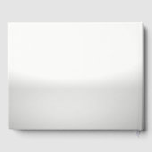 Turquoise Wreath Custom Photo Gastenboek (Achterkant)