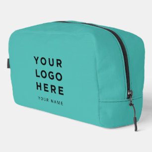 Turquoise Zakelijk Logo Naam Instagram Reizen Toilettasje