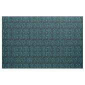 Turquoise Zebra Animal Print Fabric Stof (Yard (91,4 cm))