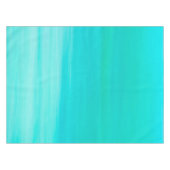 Turquoise zee oceaanzomer tafelkleed (Voorkant (Horizontaal))