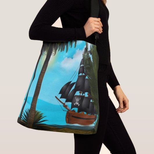 Turquoise Zeeen Crossbody Tas (Dichtbij)