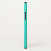 Turquoise Zeepaard 2 Case-Mate iPhone Case (Achterkant / rechts)