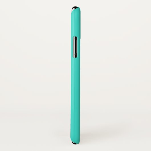 Turquoise Zeepaard 2 Case-Mate iPhone Case (Achterkant / rechts)