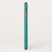 Turquoise Zeepaard Case-Mate iPhone Case (Achterkant/links)
