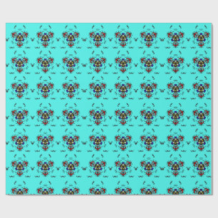 Turquoise Zen Mandala Cadeaupapier