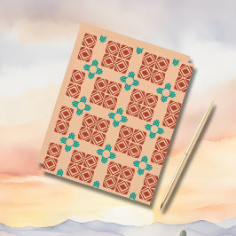 Turquoise Zia Tribal Brown Tan