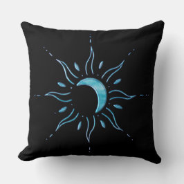 Turquoise Zon Kussen