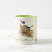 Turquoisine Superb Warbler Mok (Midden)