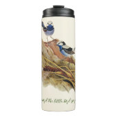 Turquoisine Superb Warbler Thermosbeker (Voorkant)