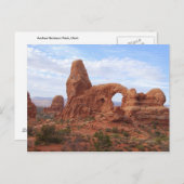 Turret Arch, Arches National Park, Utah Briefkaart (Voorkant / Achterkant)