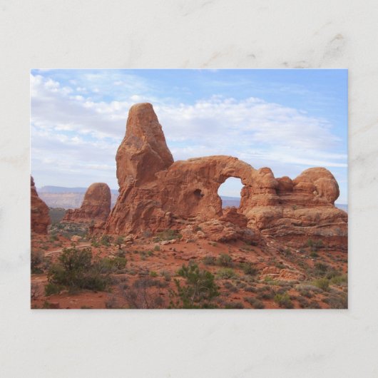 Turret Arch, Arches National Park, Utah Briefkaart (Voorkant)