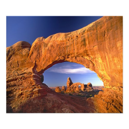 Turret Arch, Arches National Park, Utah, Verenigde Foto Afdruk (Voorkant)